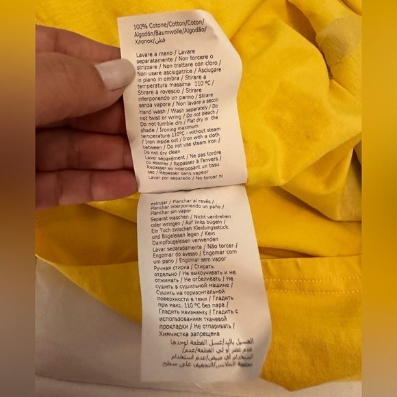 ALBERTA FERRETTI LOVE ME CREW NECK COTTON T-SHIRT Style ID 07031672_1027 - Picture 8 of 11